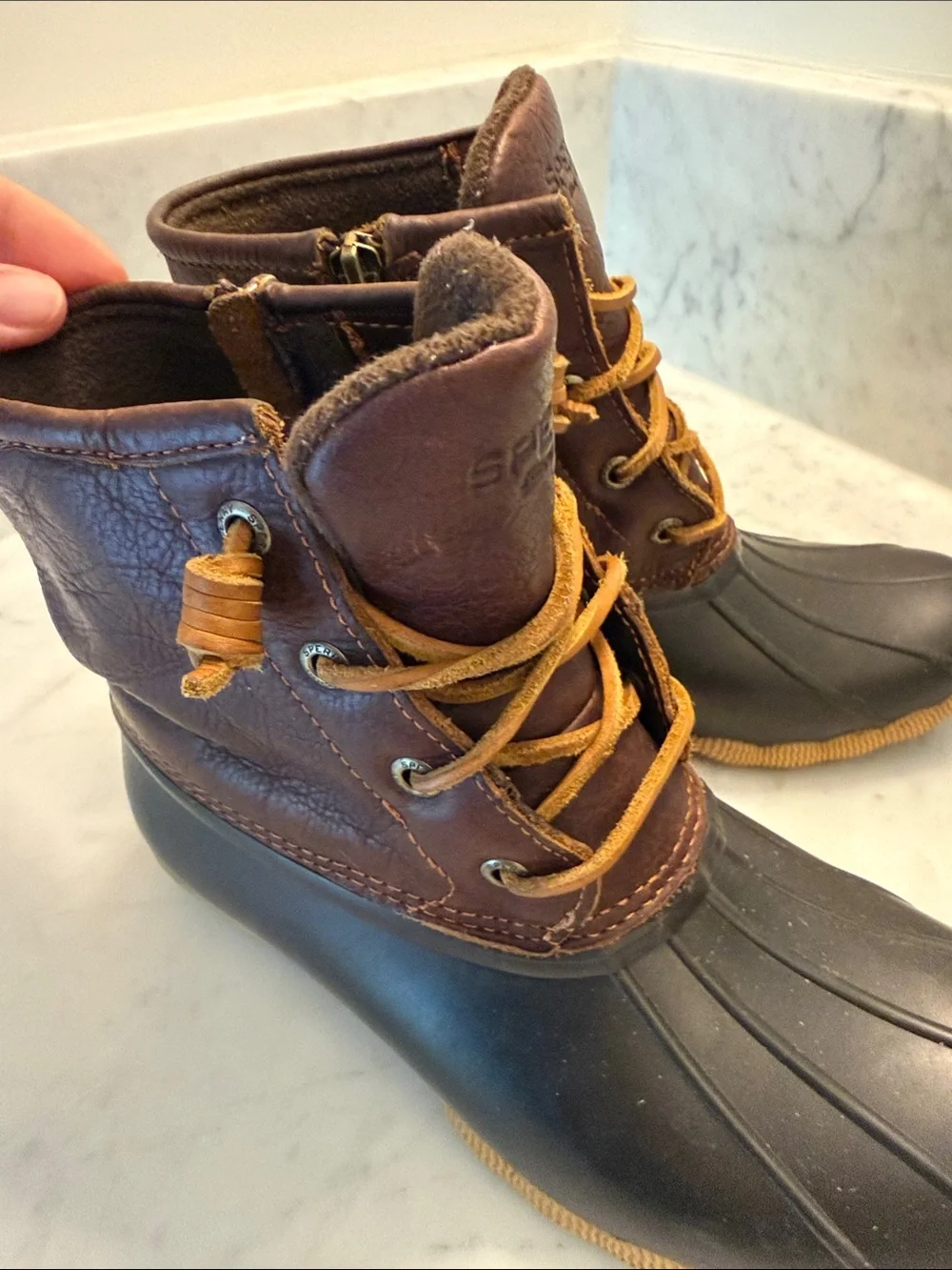 Sperry Women’s Duck Boots, Size 7 M